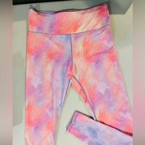 EUC ZYIA Sorbet Sunset Light N Tight Legging Women’s size